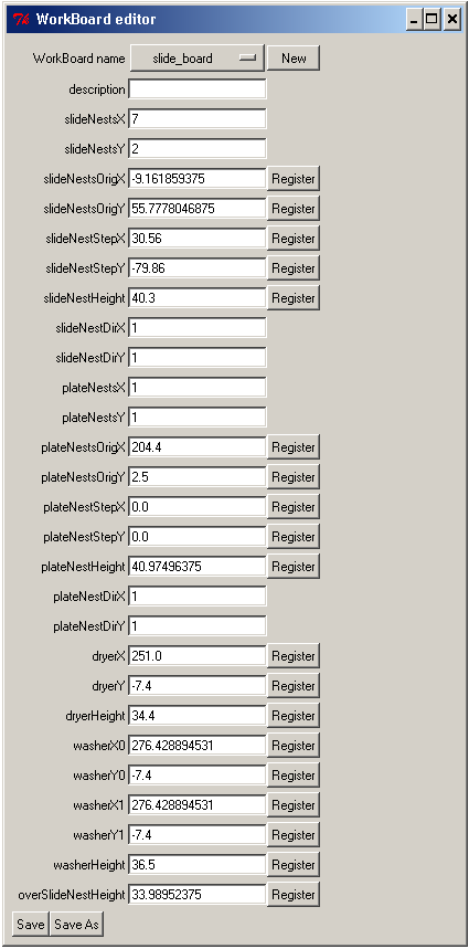 Microarrayer Configure System Module Navigation