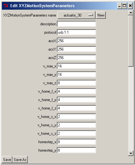 Microarrayer Configure System Module Navigation