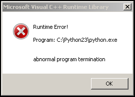 microarrayer disconnected error message